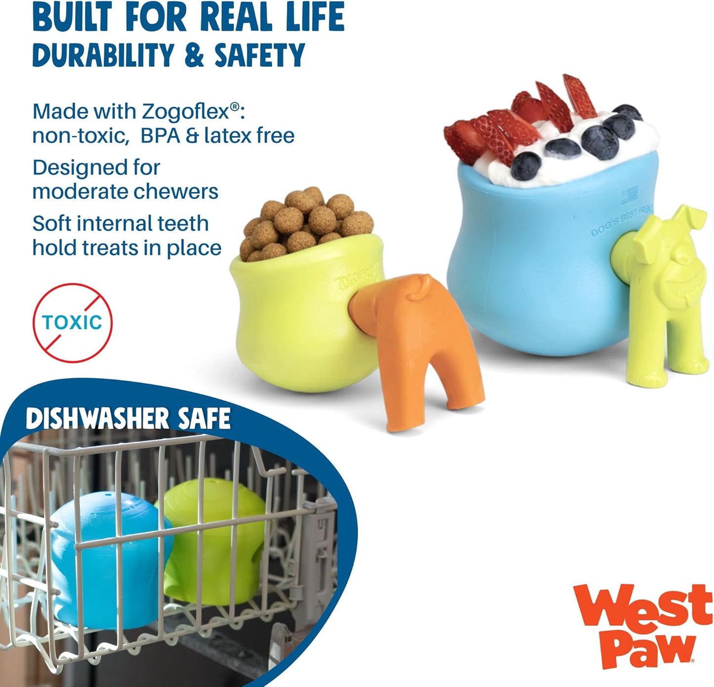 Interactive Treat Dispensing Dog Toy – Slow Feeder Puzzle Cup