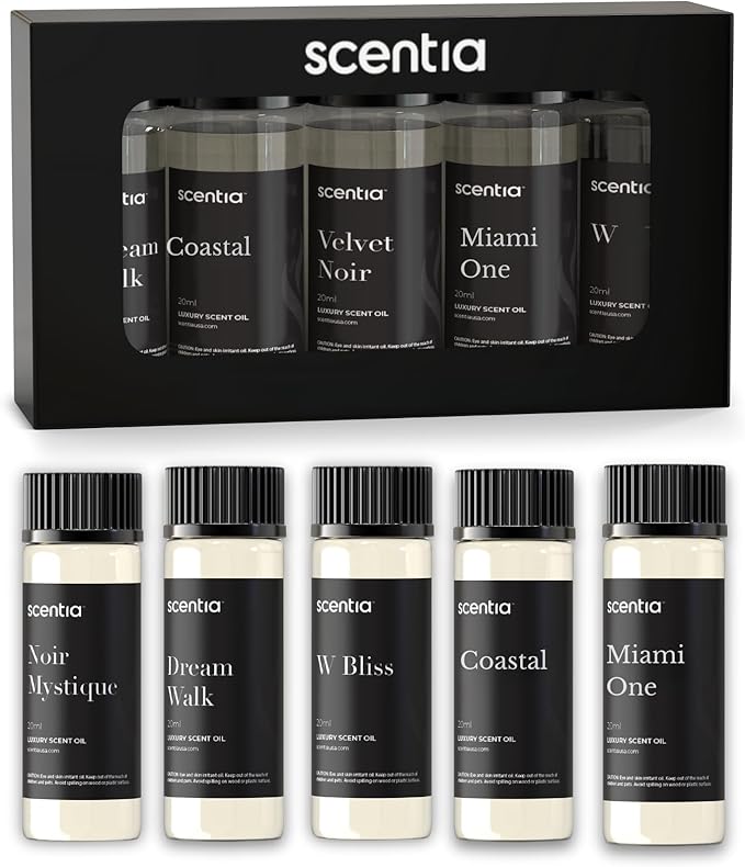 My Way Hotel Diffuser Oil | Aromatherapy Fragrances Inspired by 5-Star Hotels | Luxurious Scents Gift Set-5x20ml Bottles Set-The 1 Hotel Miami Beach & 5-Star Hotels - Thanksgiving & Holiday Gift