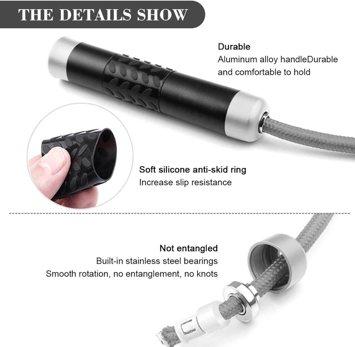 Adjustable Speed Jump Rope for Cardio Training