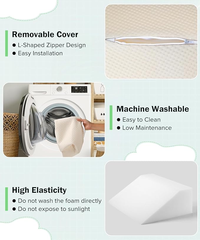Colic Baby Relief Prop,Waterproof Nursing Reflux Support for Newborn,Baby Product Tummy Time Support for Neck and Shoulder Strength,Baby Colic and Gas Relief,Nursing Support for Infant
