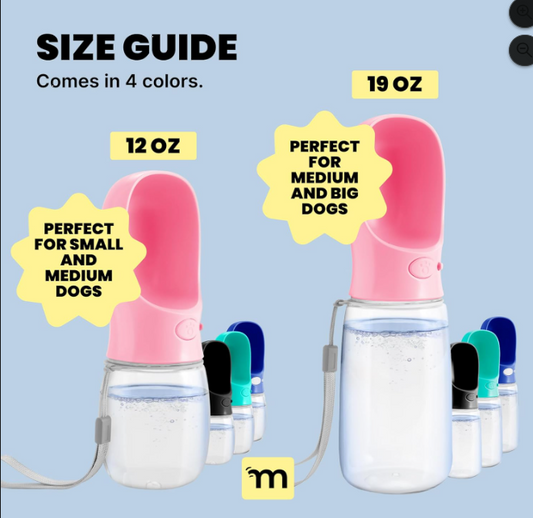 Portable Leak-Proof Dog Water Bottle