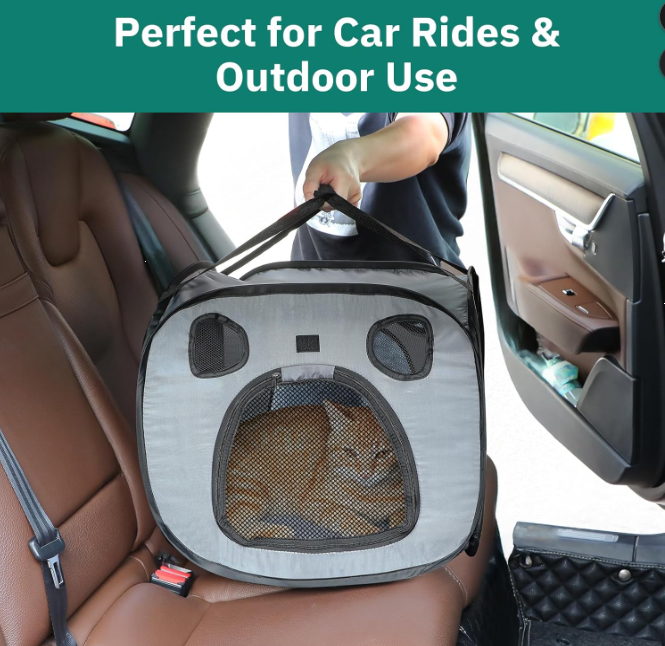 Portable Foldable Cat Playpen Tent
