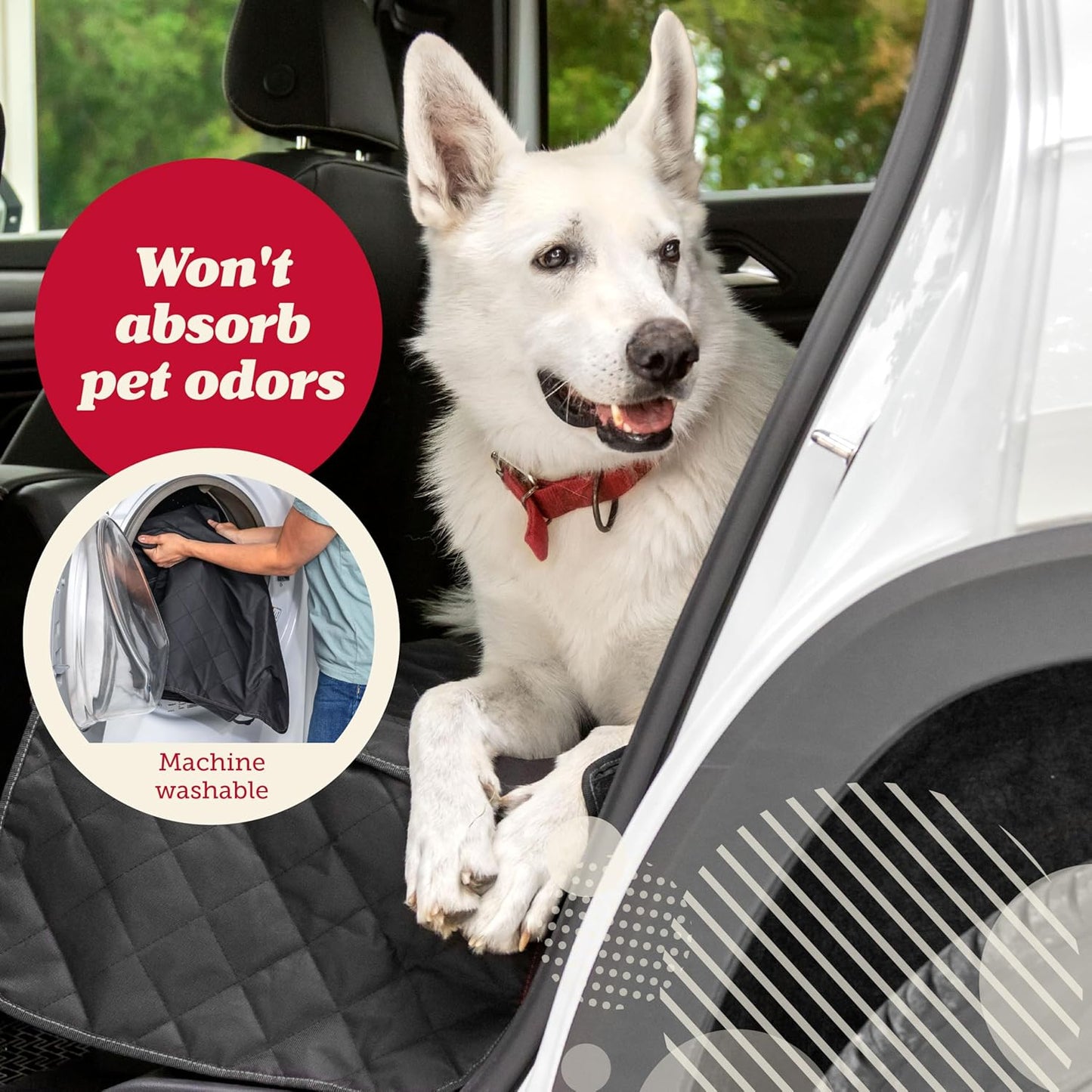 Dog Car Seat Cover (Waterproof & Non-Slip)