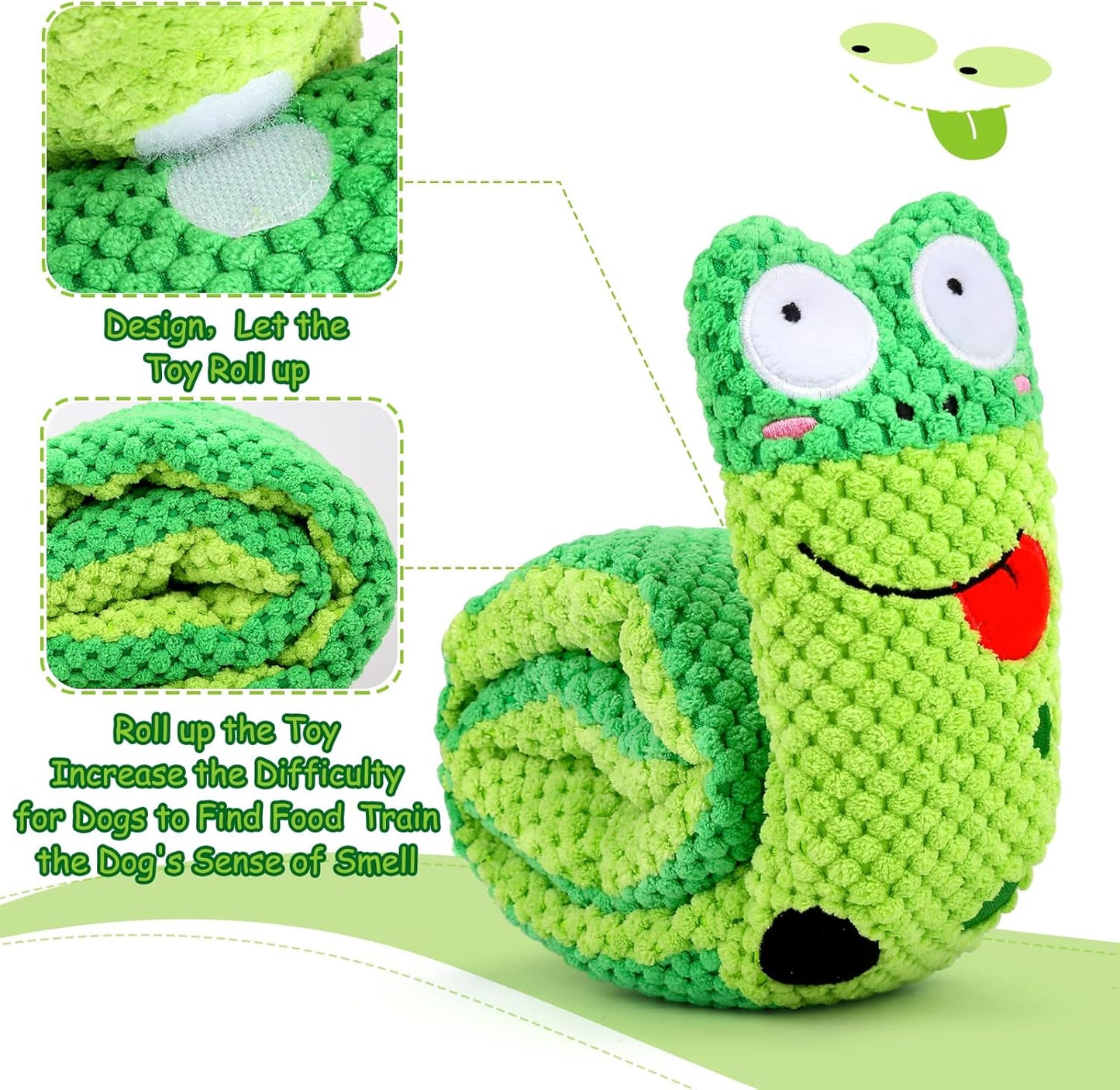 Interactive Frog Snuffle Dog Toy for Stress Relief & Training