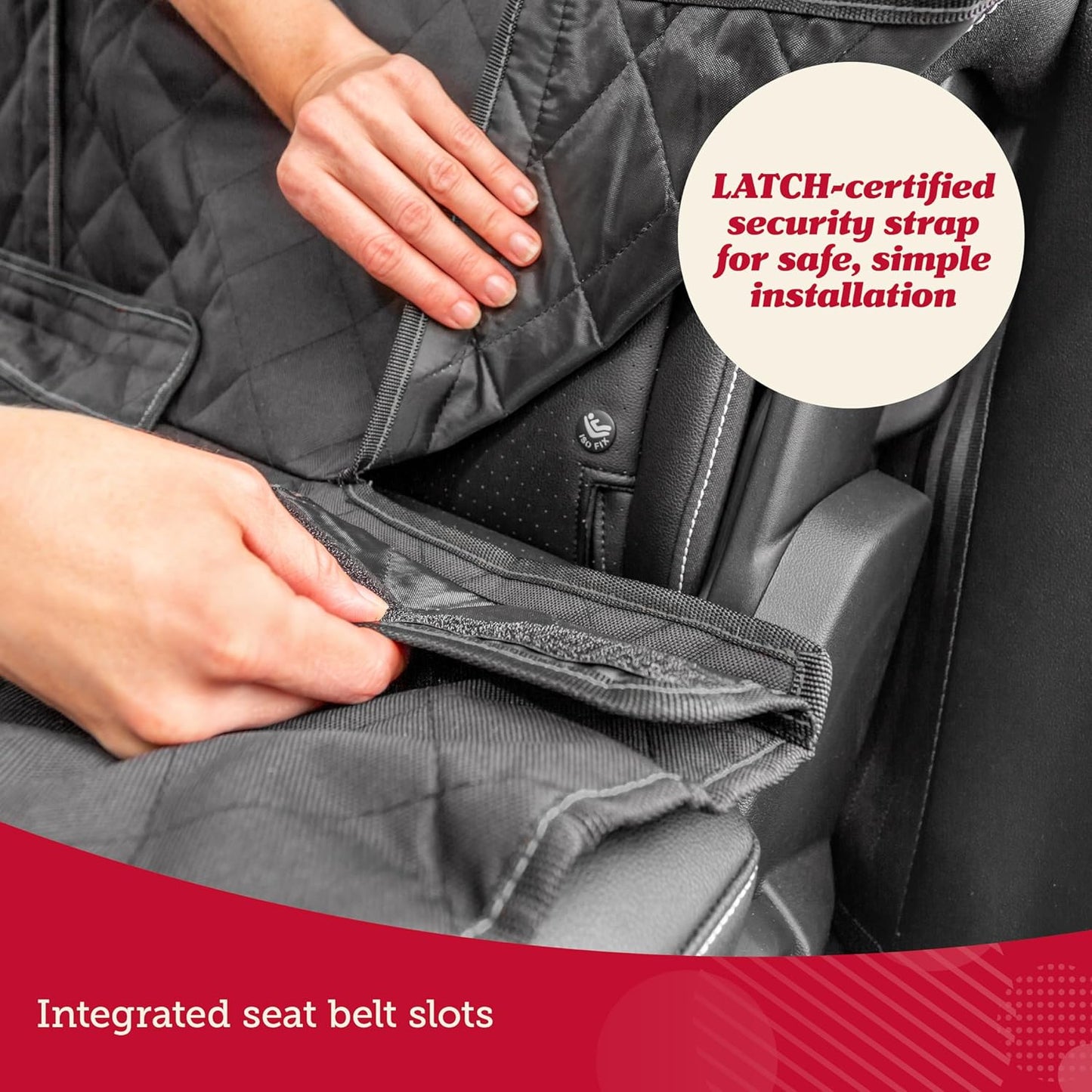 Dog Car Seat Cover (Waterproof & Non-Slip)