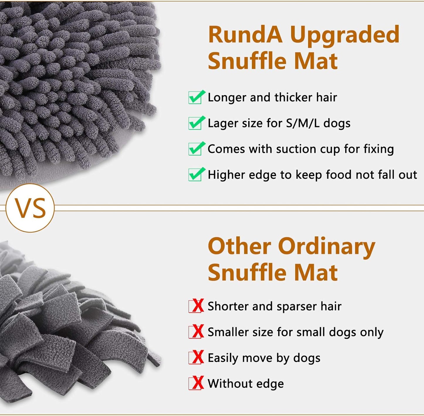 Interactive Dog Snuffle Mat – Feeding Puzzle & Enrichment Toy