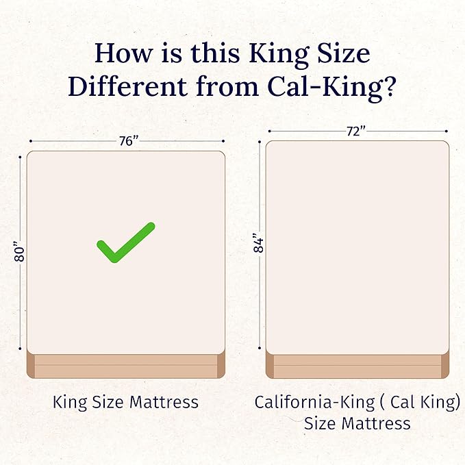 California Design Den King Size Sheets Set 600 Thread Count, 100% Cotton Sateen, Soft, Cooling King Size Bed Sheets, Hotel-Quality Bedding Sheets & Pillowcases (Golden Tan)
