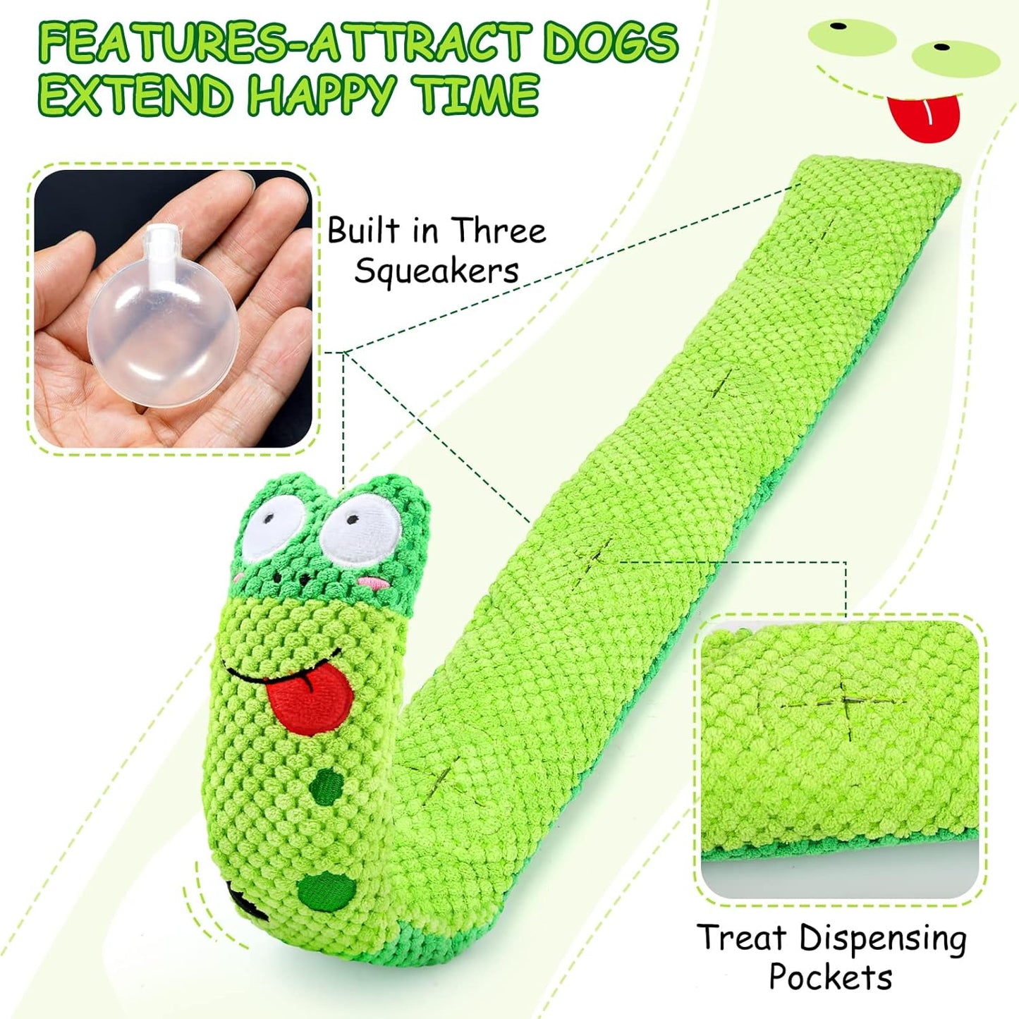 Interactive Frog Snuffle Dog Toy for Stress Relief & Training