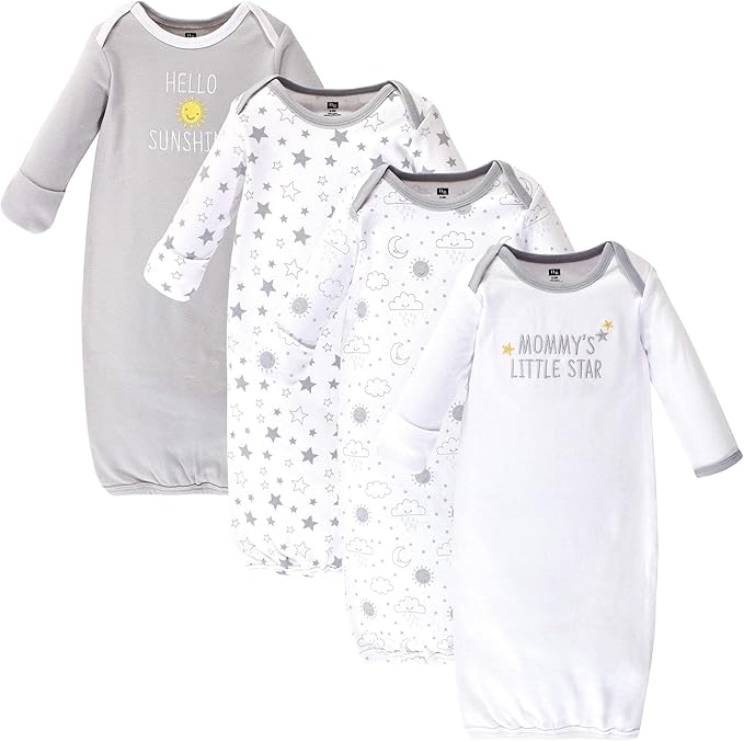 Hudson Baby Unisex Baby Cotton Gowns