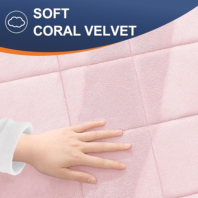 OLANLY Memory Foam Bath Mat 36x24, Ultra Soft and Absorbent Bathroom Rugs, Machine Washable, Comfortable Bath Carpet for Bathroom Floor, Tub and Shower, Pink