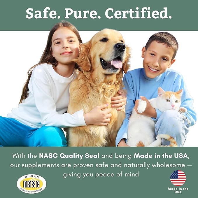 Wholistic Pet Organics Canine Complete - Dog Multivitamin Powder - 1 Lb - Daily Dog Vitamins and Supplements for Homemade Food - Immune System, Skin, Coat & Overall Health - All Breeds - 45 Scoops