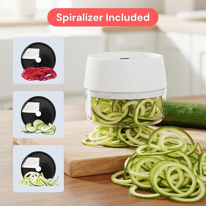 Fullstar Mandoline Slicer for Kitchen - Vegetable Chopper, Onion Potato Food Veggie Fruit Slicer and Cutter with Container, Kitchen Gadgets & Gifts, Home Essentials (6 in 1, Black/White)