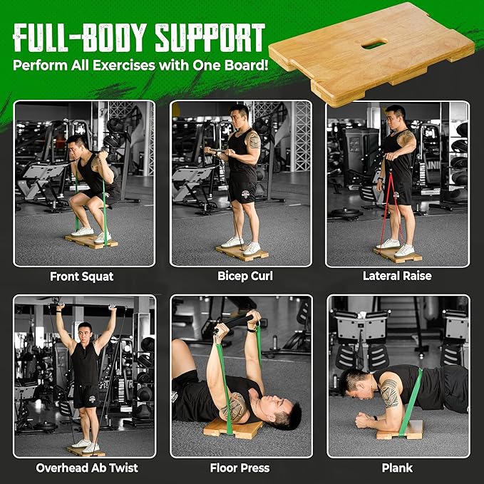Wooden Balance Board for Home Workout