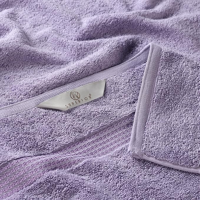 Superior Egyptian Cotton 8-Piece Hand Towel Set, Towel Basics For Quick Dry, Absorbent Small Towels, Facial, Spa, Kitchen, Bathroom Essentials, Apartment, Guest Bath, Soft, Washcloth, Royal Purple