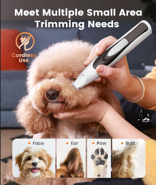 LED Pet Paw Trimmer for Dogs & Cats