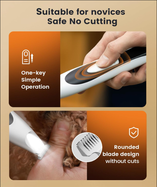 LED Pet Paw Trimmer for Dogs & Cats