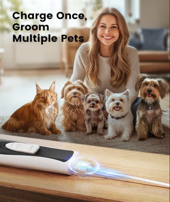 LED Pet Paw Trimmer for Dogs & Cats
